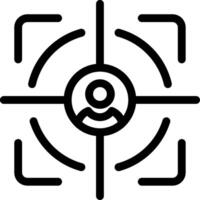 Goal Line Icon vector