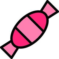 Candy Line Icon vector
