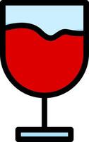 Wine Line Icon vector