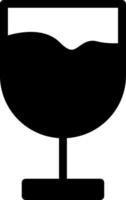 Wine Glyph Icon vector