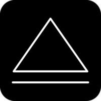 Eject Glyph Icon vector