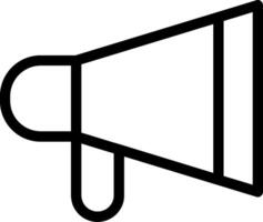 Megaphone Line Icon vector