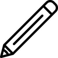 Pencile Line Icon vector