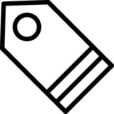 Discount Line Icon
