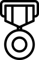 Medal Line Icon vector