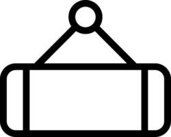 Tag Line Icon vector