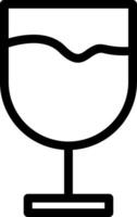 Wine Line Icon vector