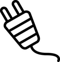 Plunge Line Icon vector
