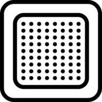 Nicotine Patch Line Icon vector