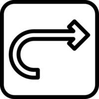 Repeat Line Icon vector