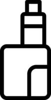 Vape Line Icon vector
