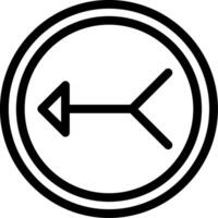 Merge Line Icon vector