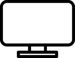Lcd Line Icon vector