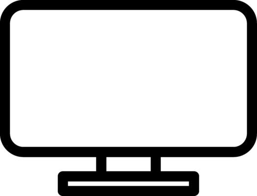 Lcd Line Icon
