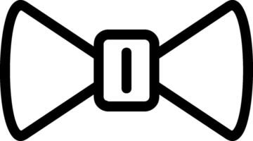 Bow Line Icon vector