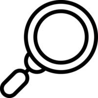 Search Line Icon vector