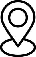 Placeholder Line Icon vector