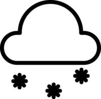 Snow Line Icon vector