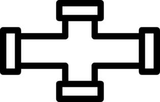 Pipe Line Icon vector