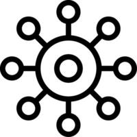 Share Line Icon vector