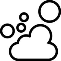 Foam Line Icon vector