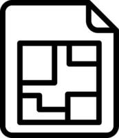 Bluerint Line Icon vector