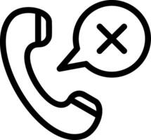 Emergency Call Line Icon vector