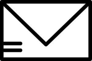 Envelope Line Icon vector