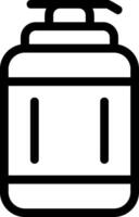 Lotion Line Icon vector