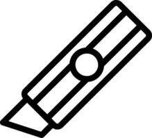 Cutter Line Icon vector