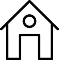 Home Line Icon vector