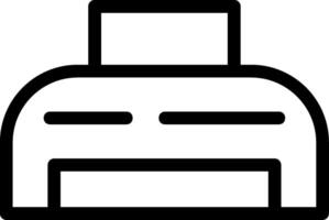 Printer Line Icon vector