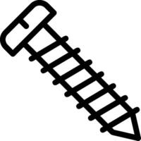 Screws Line Icon vector
