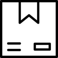 Box Line Icon vector