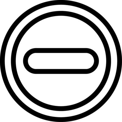 Do Not Enter Line Icon