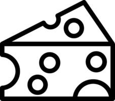 Cheez Line Icon vector