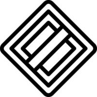 End Of The Priority Line Icon vector