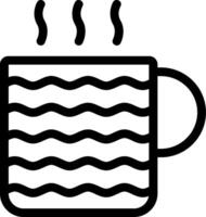 Cup Line Icon vector