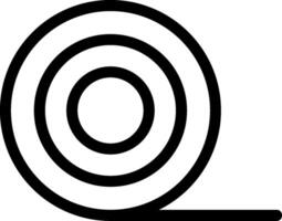 Insulating Tape Line Icon vector