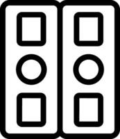 Documents Line Icon vector