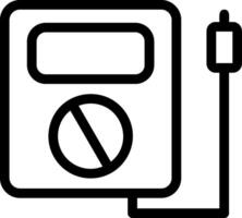 Tester Line Icon vector