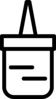Glue Line Icon vector