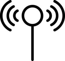 3Signal Line Icon vector