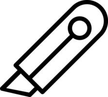 Cutter Line Icon vector
