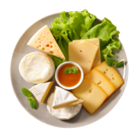 mixed cheese platter transparent png