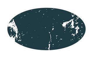 Grunge oval Stamp. Distress grain surface dust and rough background concept. Overlay texture stamps with banners, logos, icon, label and badges vector
