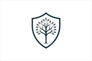 tree logo simple vector