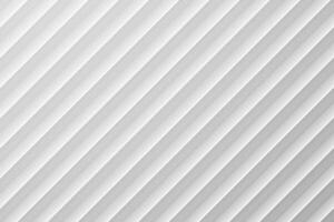 Simple background with diagonal stripes in light gray tones. Uniformly stripes create a sense of depth and lightness with a soft three-dimensional effect. Abstract backdrop for tech or business design vector