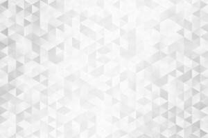 Abstract polygonal mosaic background. Grid triangles geometric pattern in grey shades. Modern silver texture. vector