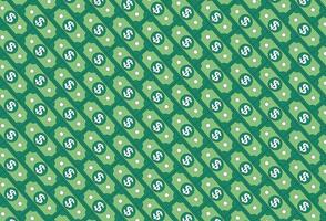 pattern repeat for money, investments, for textures, and backgrounds vector